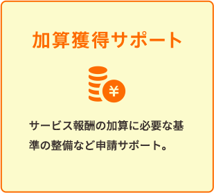 加算獲得サポート